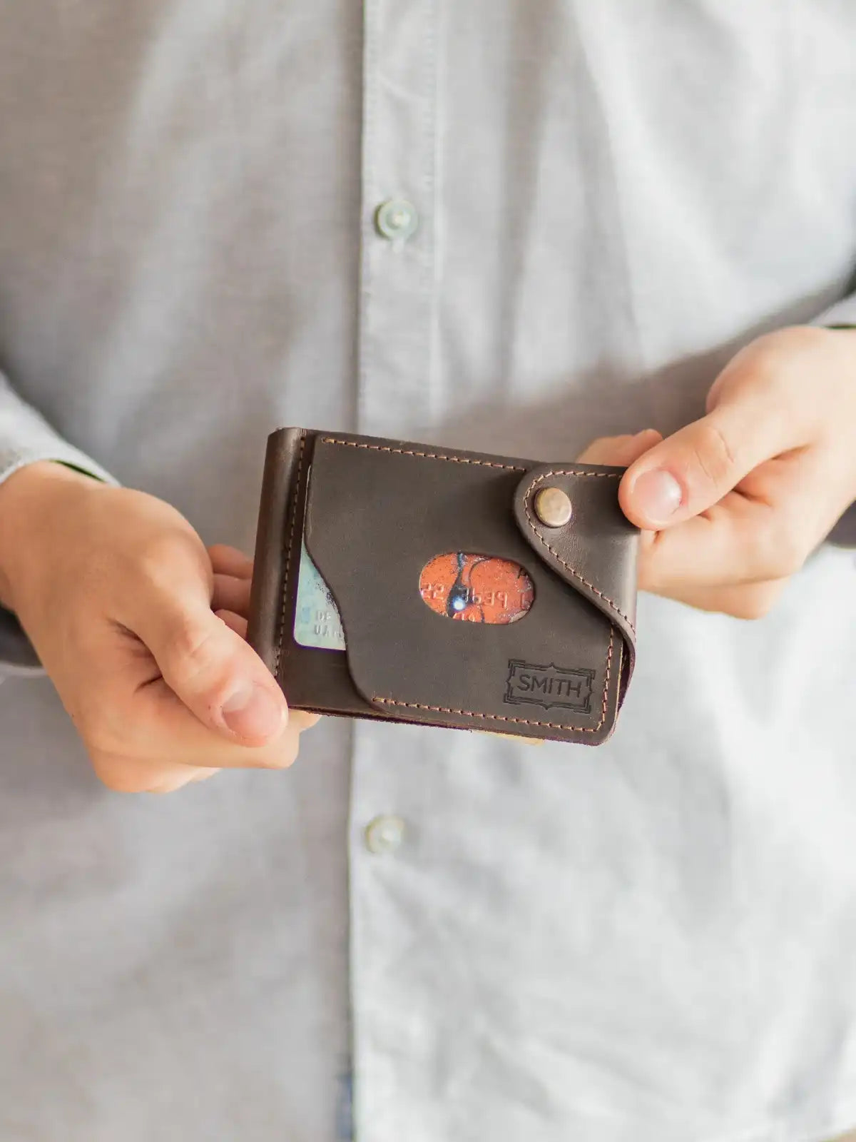 clip wallet for man 